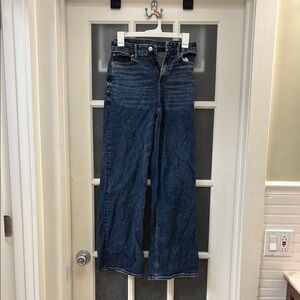 American Eagle Straight-leg Dark wash Jeans